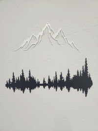 Mountain Forest Wall Art